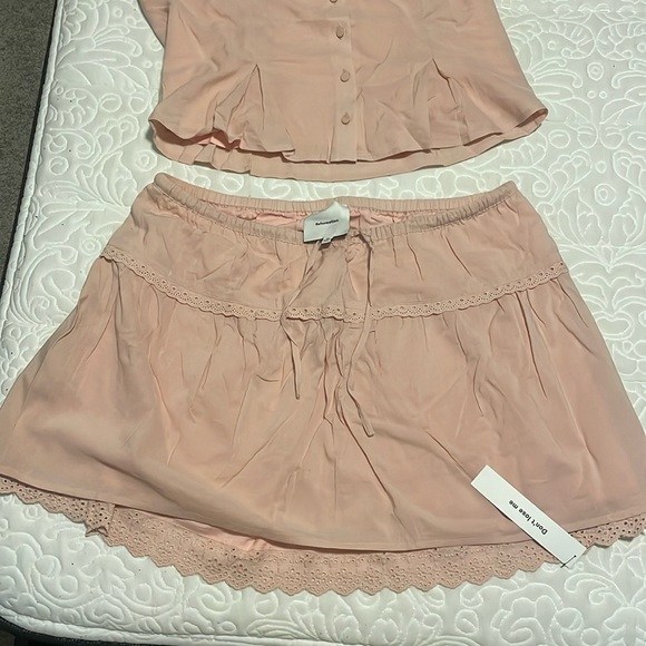 Reformation Valetta Top and Skirt Set Size 10 Brand New, Never Worn - Picture 2 of 8